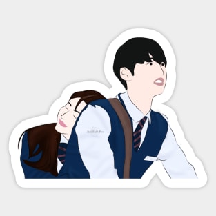 Blue Birthday Korean Drama Sticker